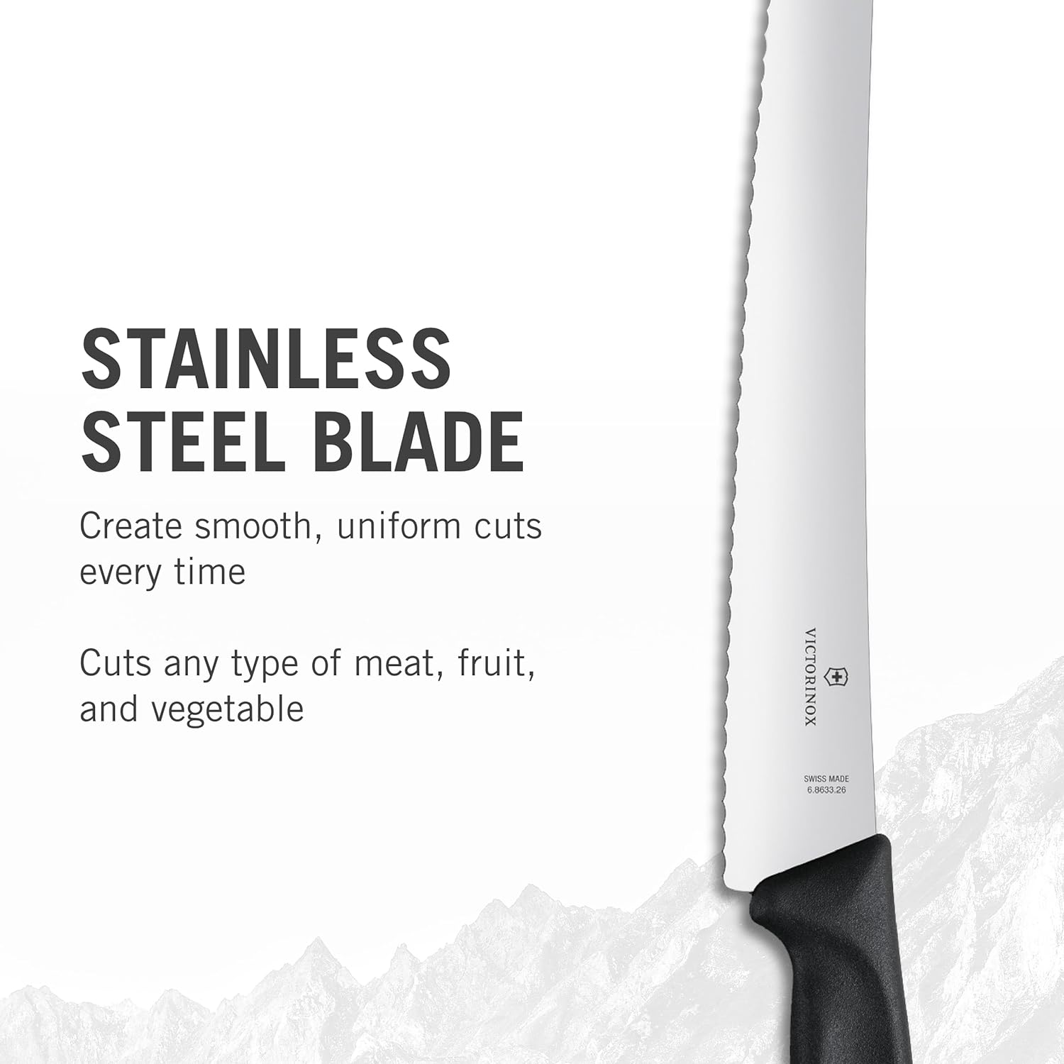 Swiss Classic Curved Bread Knife