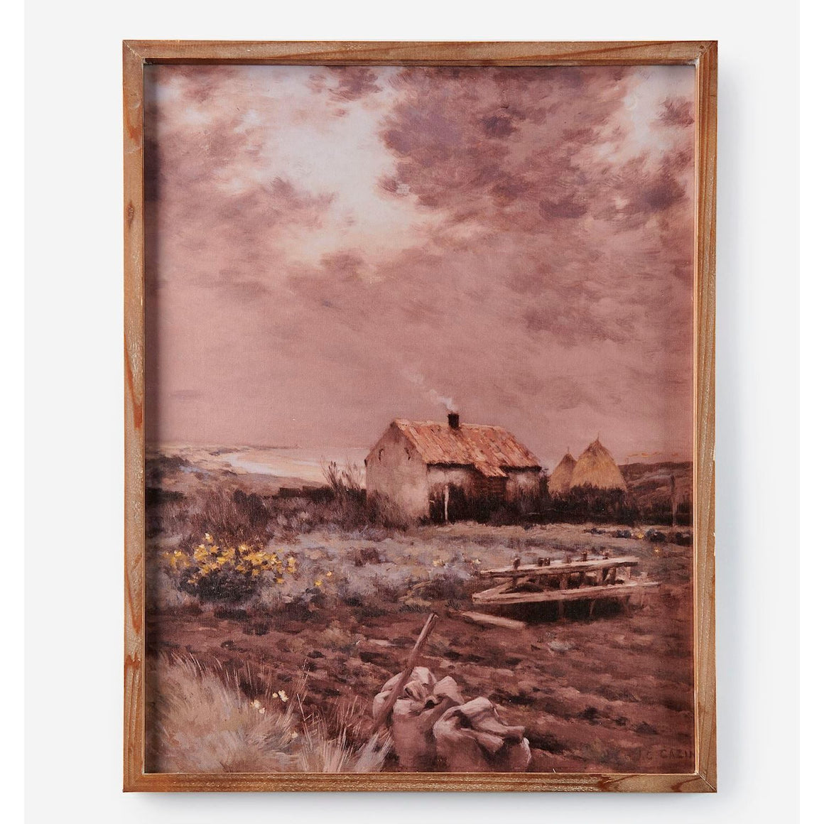 Landscape Barn Wall Print