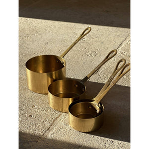 S/4 Artisan Measuring Cup | Brass