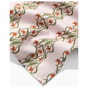 Geometry - Floral Fall Stripe Bar Towel