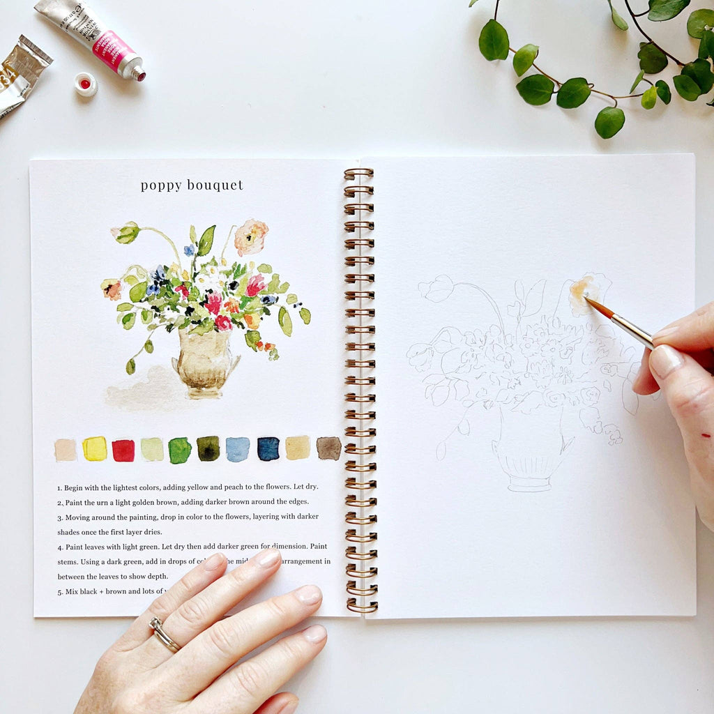 Watercolor Workbook | Bouquets