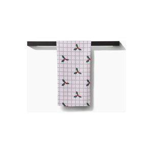 Geometry - Merry And Plaid Tea Towel