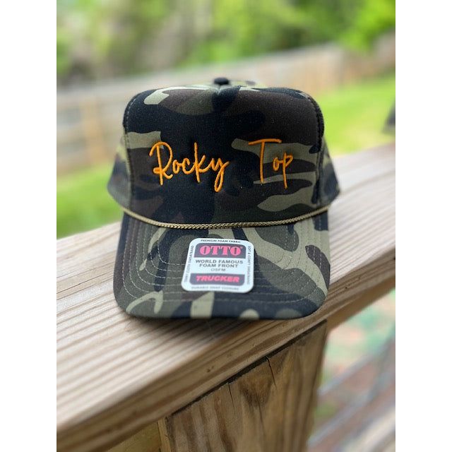 Script Foam Trucker Hat