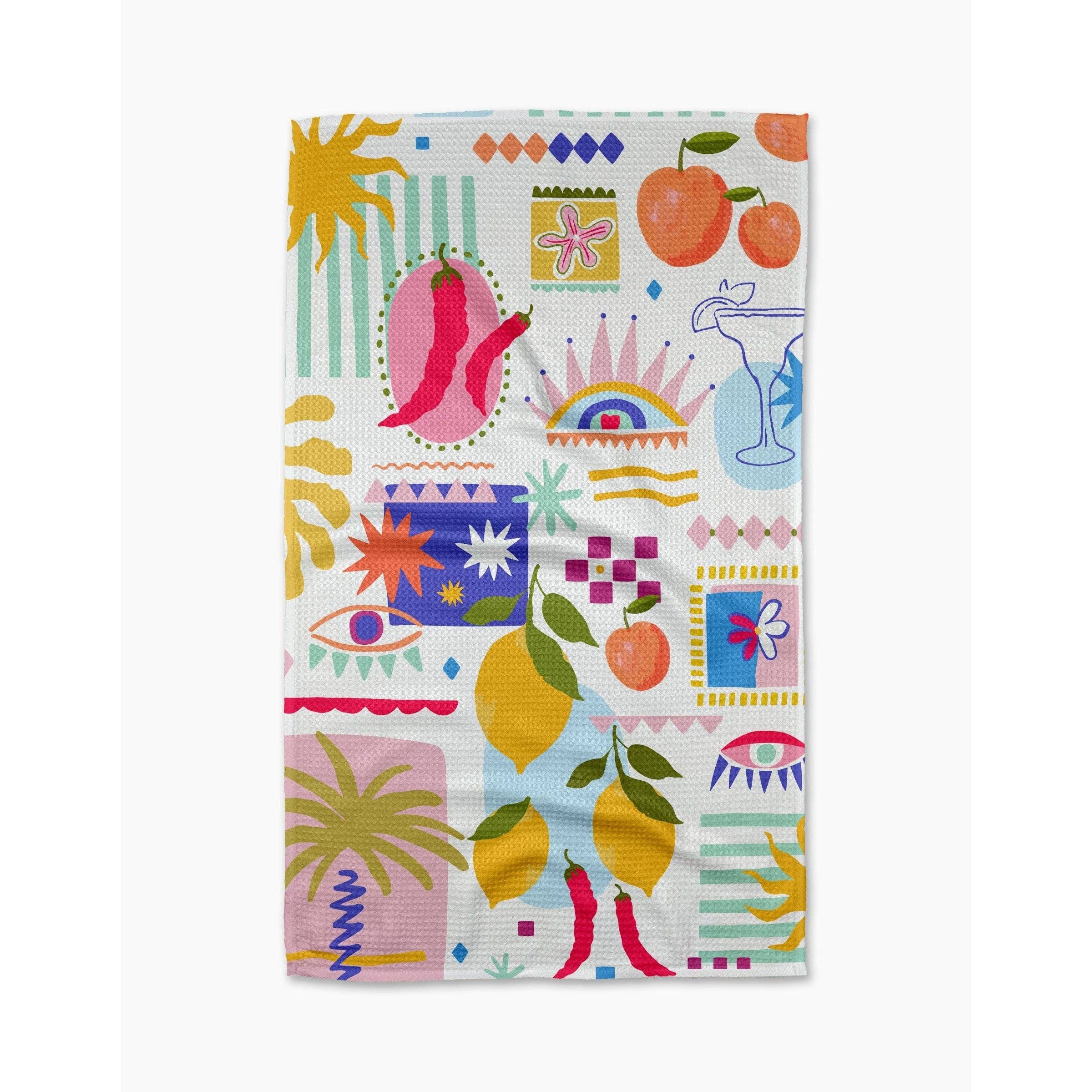 Geometry - Italian Picnic Tea Towel