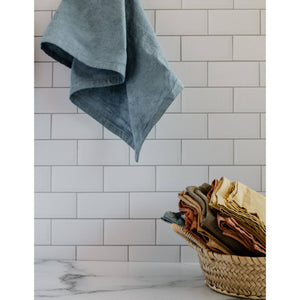 Plant dyed Organic cotton Kitchen Towel | Mink