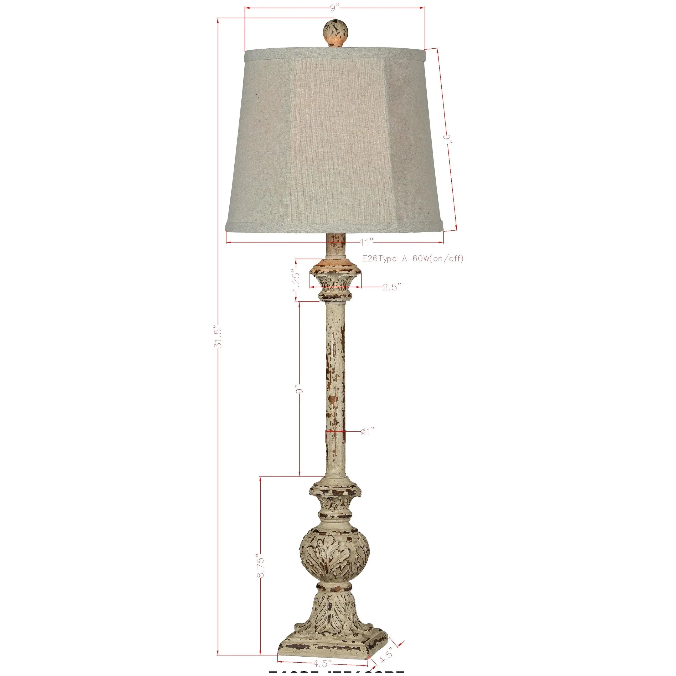 Carson Buffet Lamp
