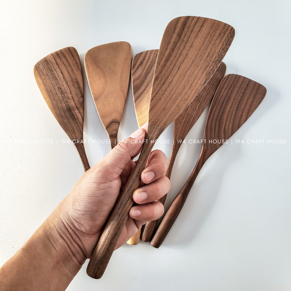 Walnut Wood Spatula | 12”
