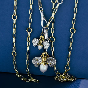 Everything Necklace - Ceramic Coated Brass - 16"