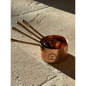 S/4 Artisan Measuring Cups | Copper