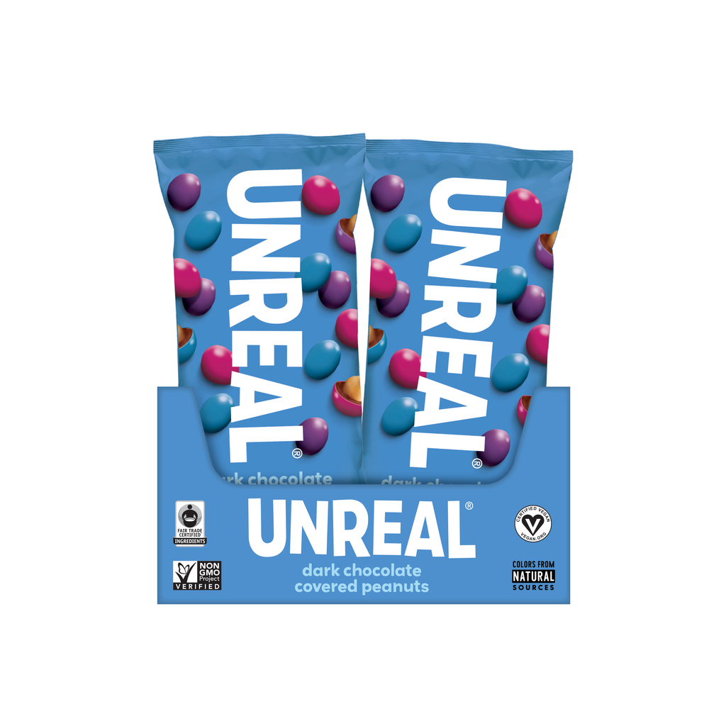 UNREAL - Dark Chocolate Peanut Gems Snack Bag