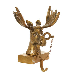 Antique Gold Stocking Holder