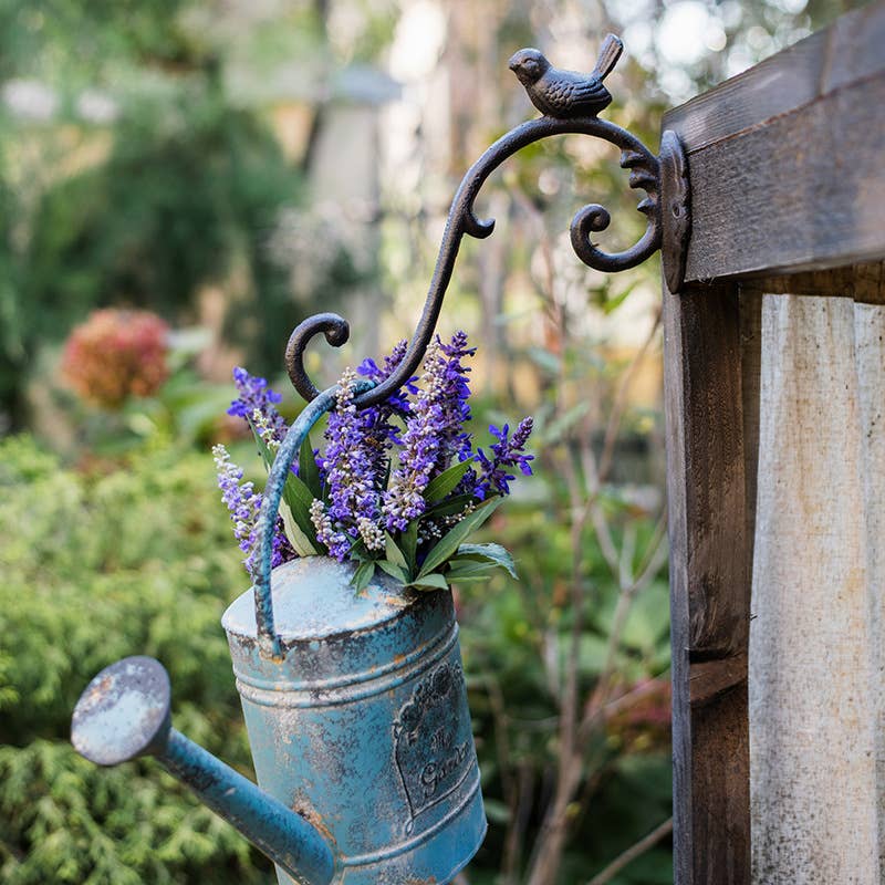 Cast Iron Hook w/Bird