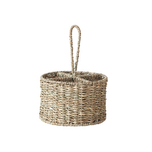 Hand-Woven Seagrass Caddy