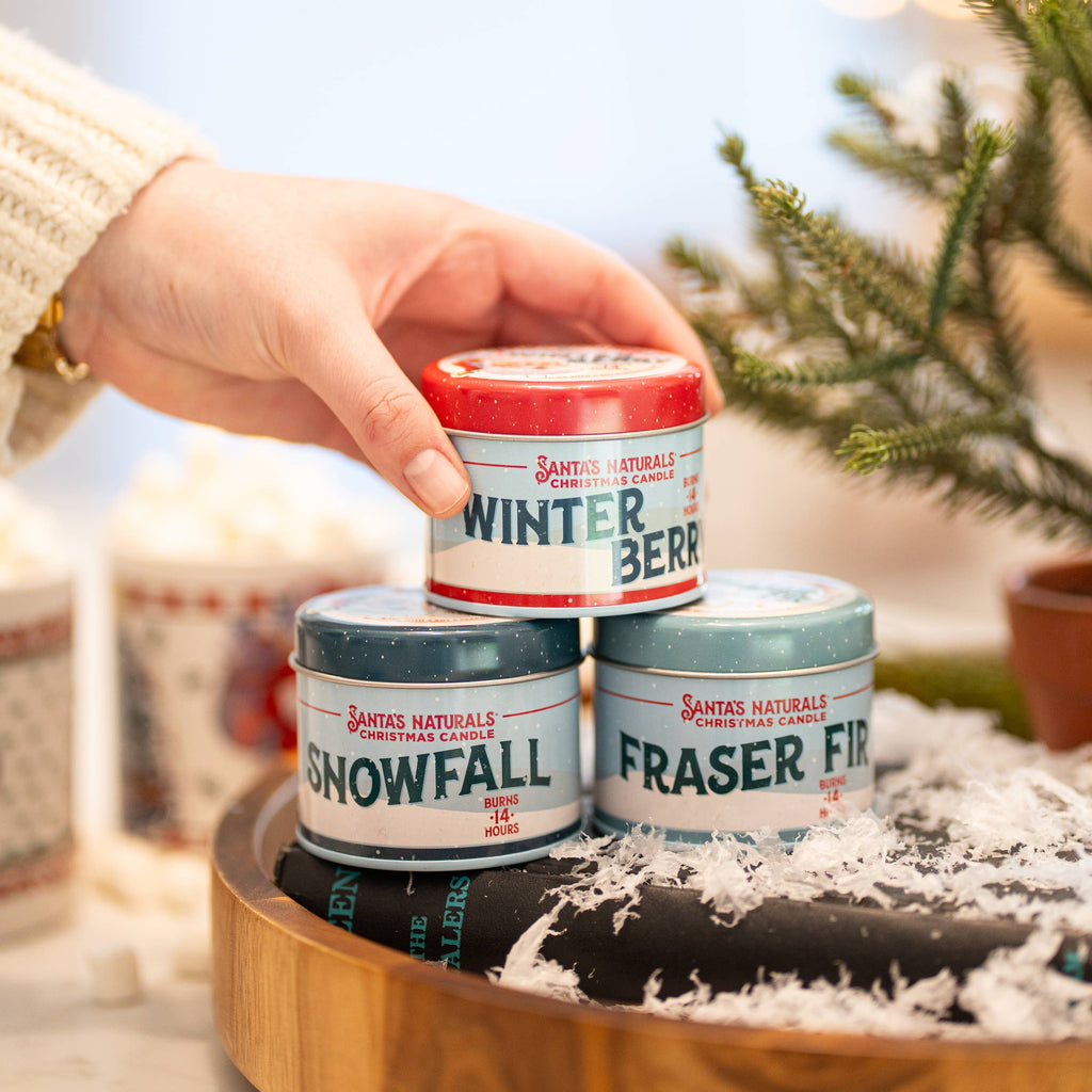 Santa's Naturals | Mini Candle Trio