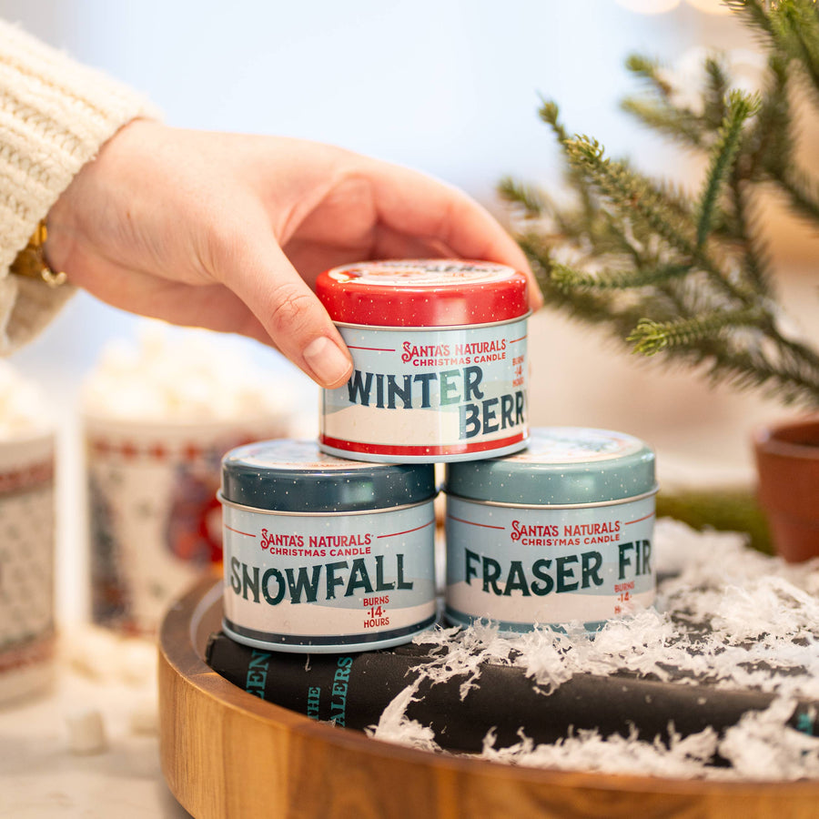 Santa's Naturals | Mini Candle Trio