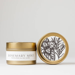 Jar Soy Candle | Rosemary Mint (Summer Winter)