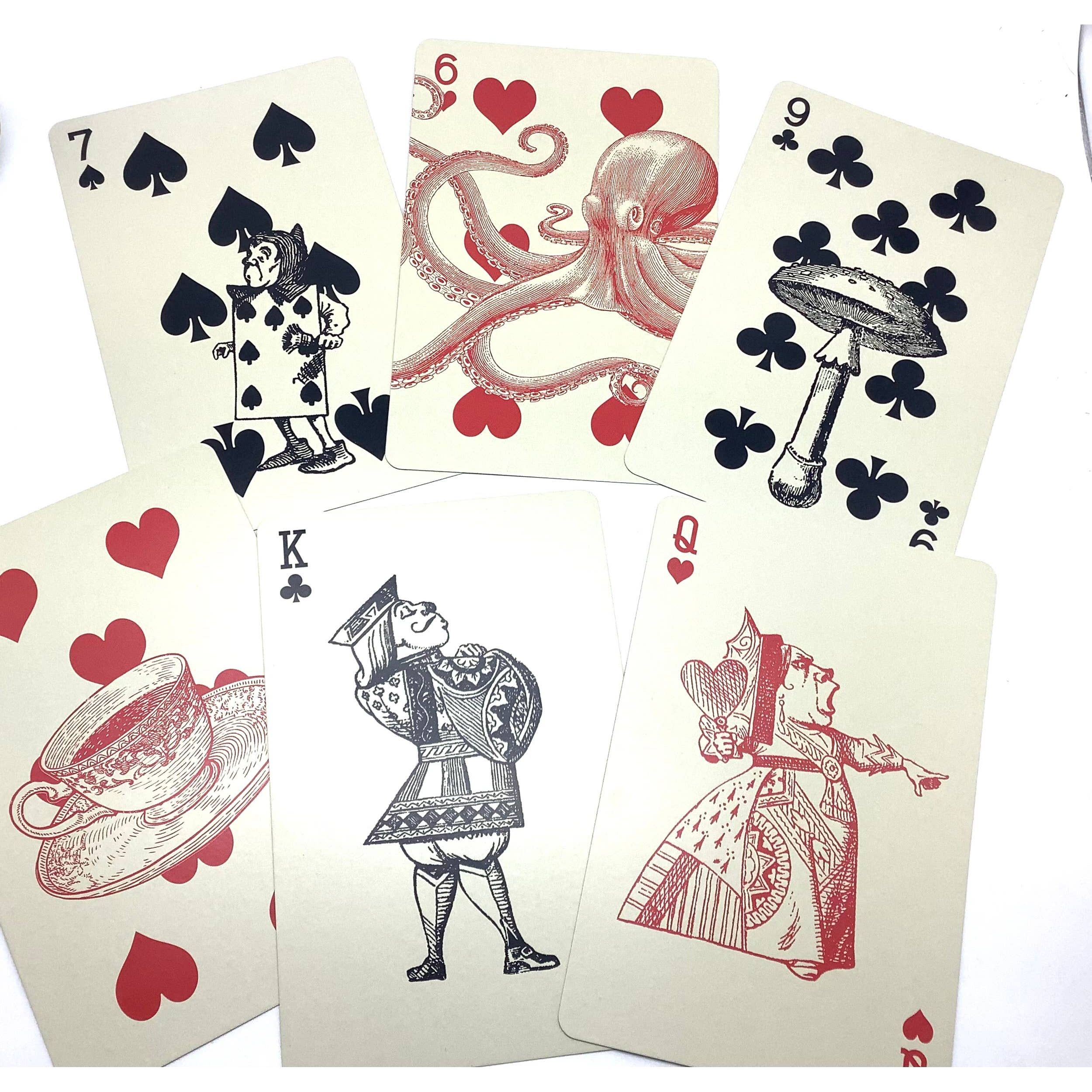 Alice in Wonderland Giant Playing Card Wall Decor