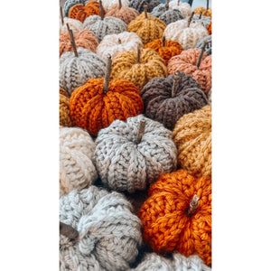 Handcrafted Crochet Pumpkin | Large