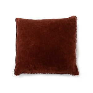Pillow Collection - Velvet Pillows w/Poms