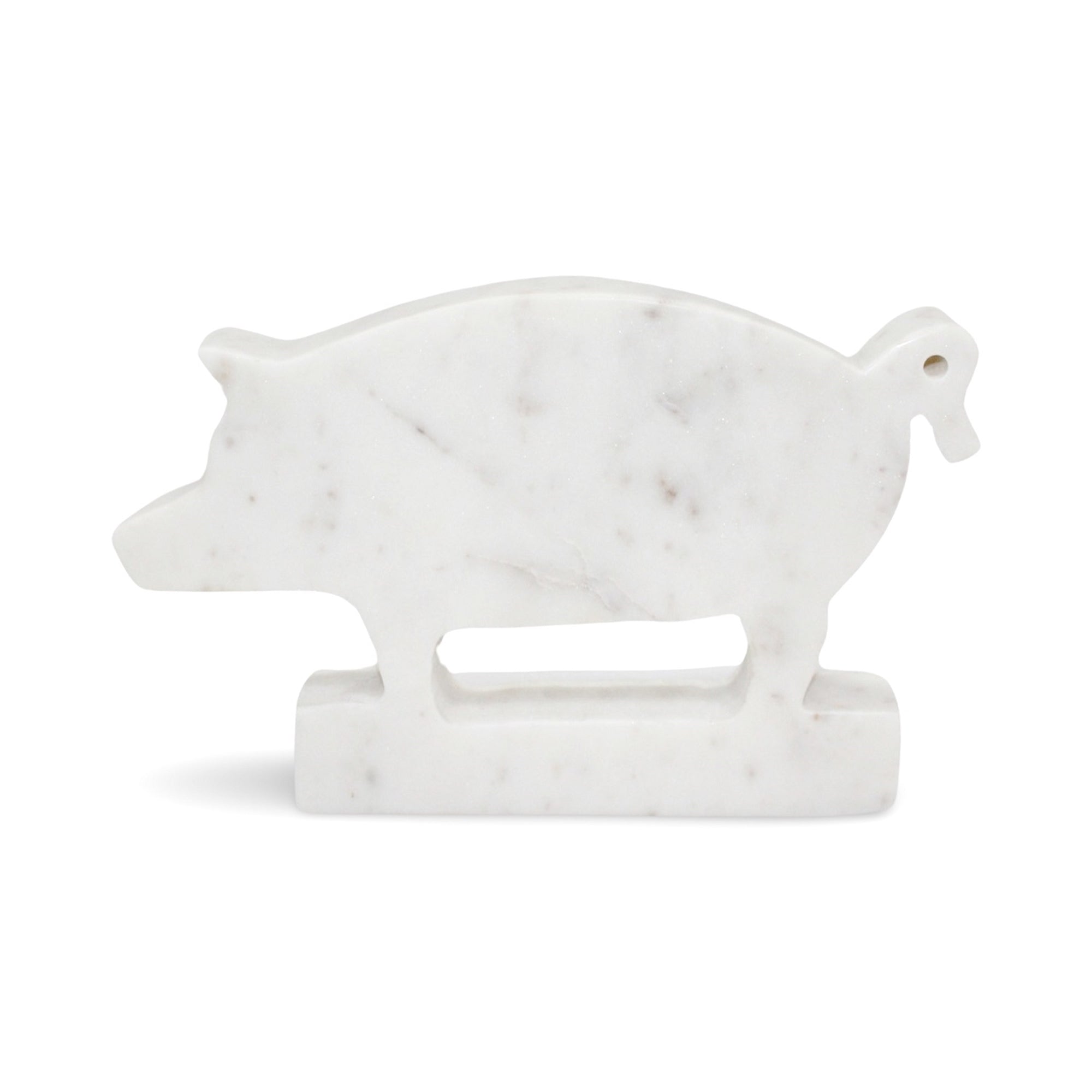 White Marble Pig