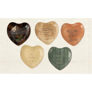 Decoupage Plate | Heart - Small