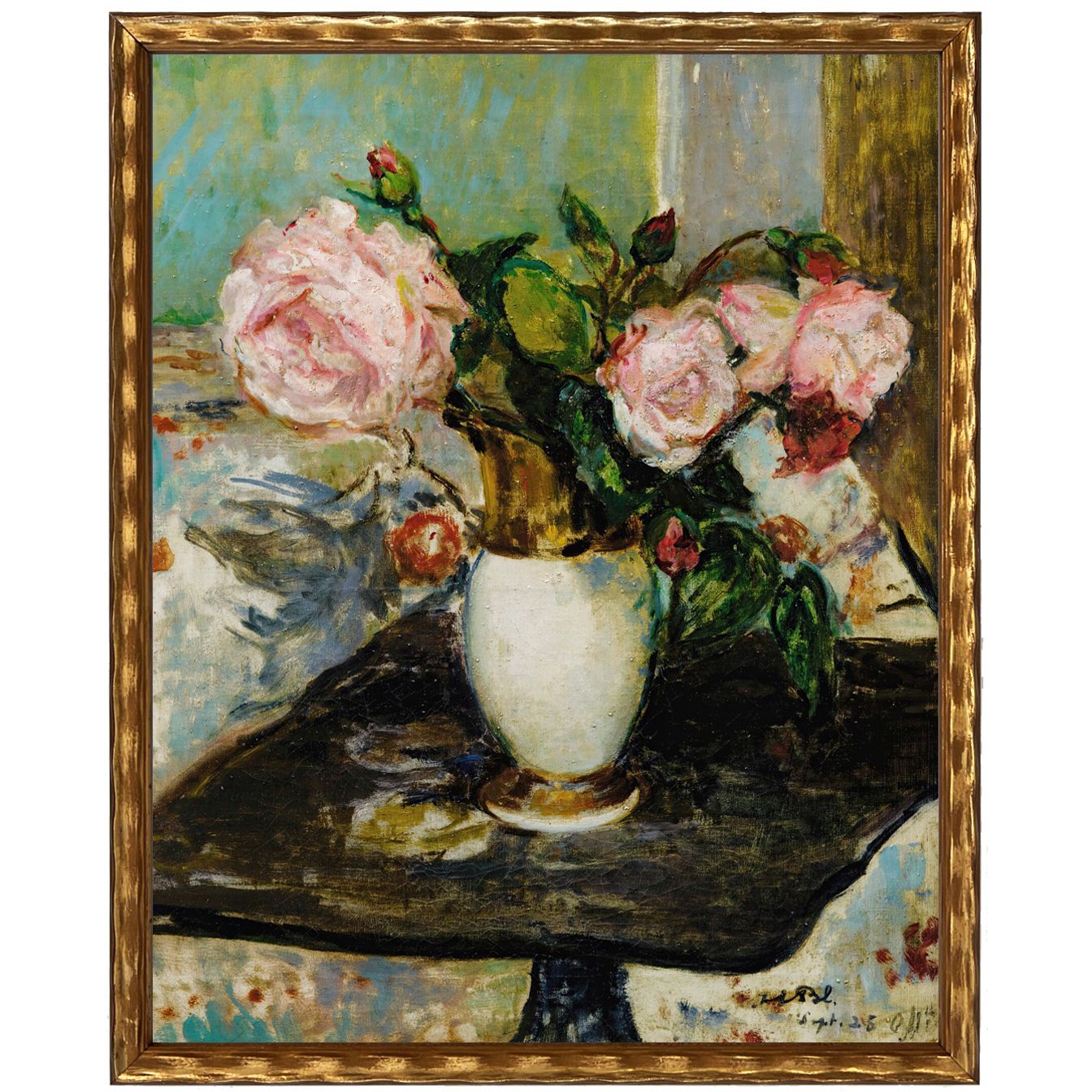 Vintage Oil Painting |  Florals