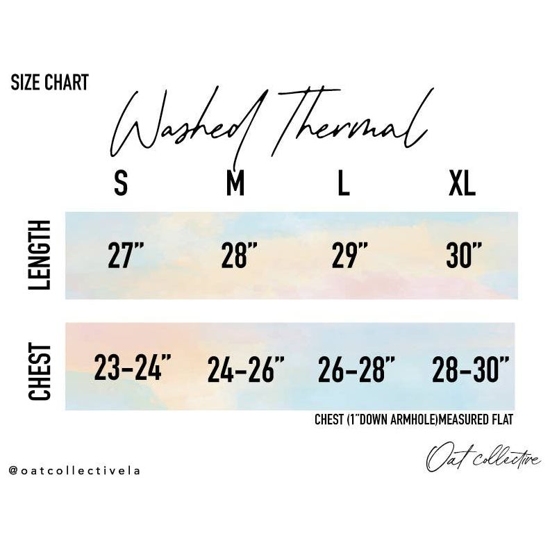 SUPPORT LOCAL FARMERS  Thermal Vintage Pullover | VINTAGE CHARCOAL