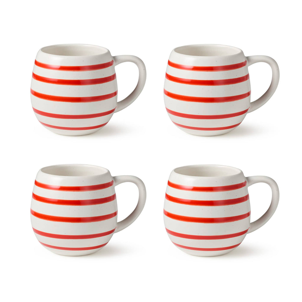Red Striped Mug