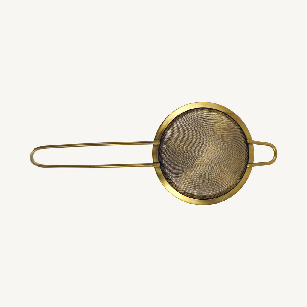 Artisan Brass Fine Mesh Strainer