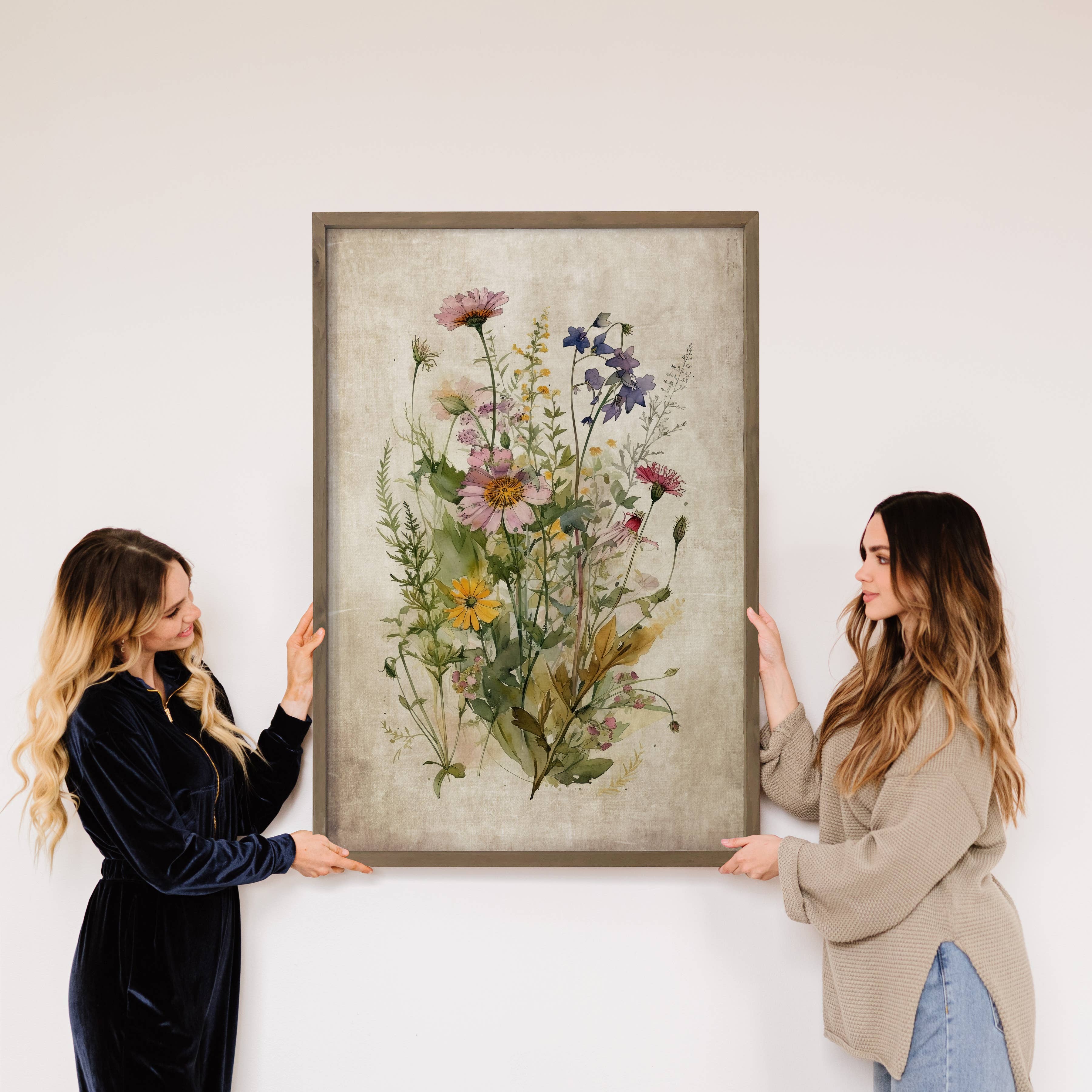 Gathered Wildflowers | 12" x 18"