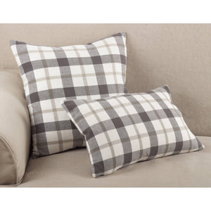 Plaid Pillow | Down Filled