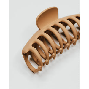 Matte Hair Claw Clip | Tan