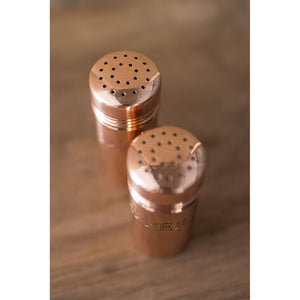 Copper Salt & Pepper Shakers
