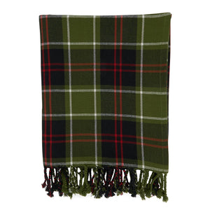 Plaid Throw