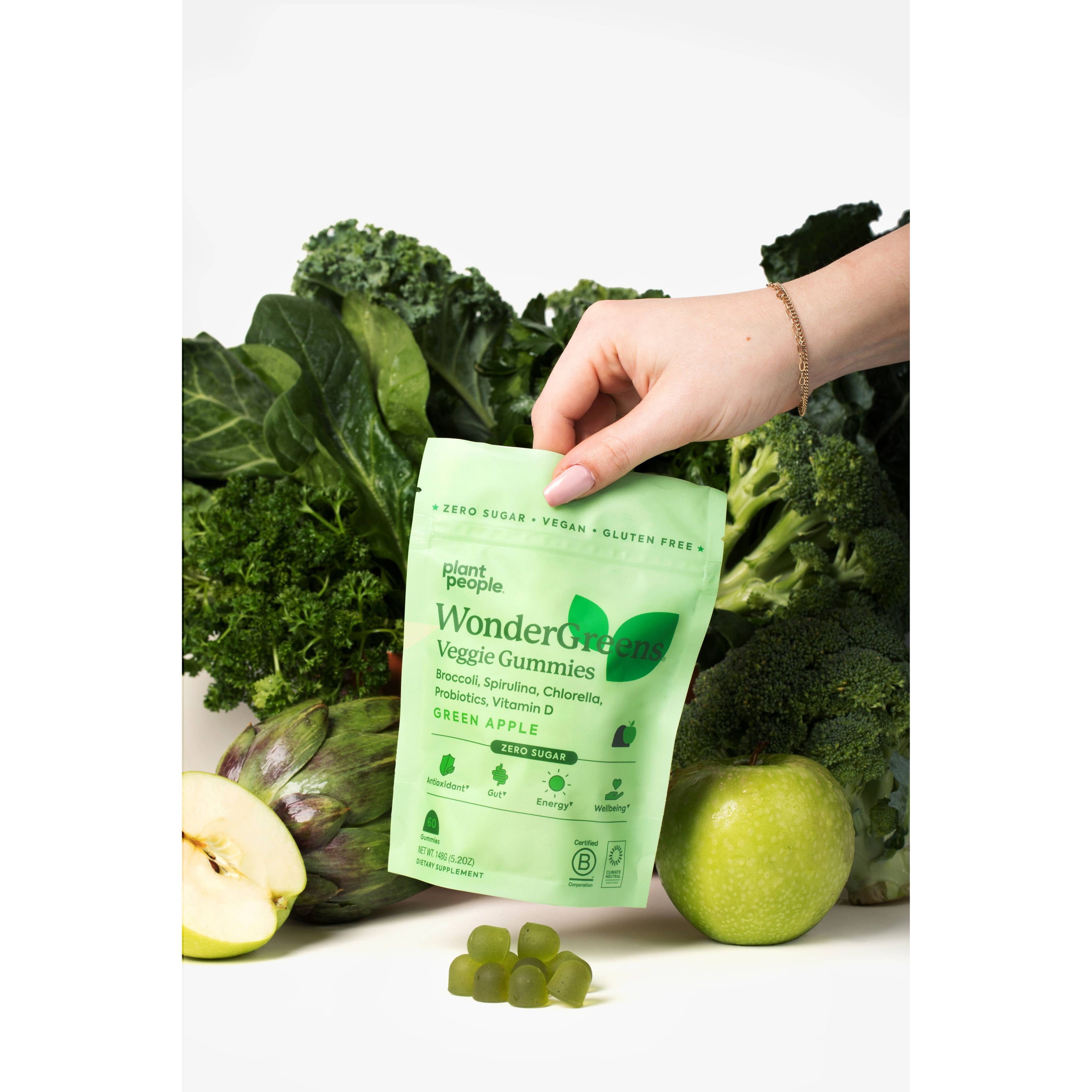 Plant People - WonderGreens - Super Veggie Gummies