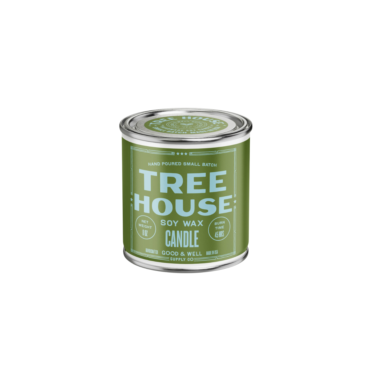 1/2 Pint Soy Candle | Tree House Soy Candle