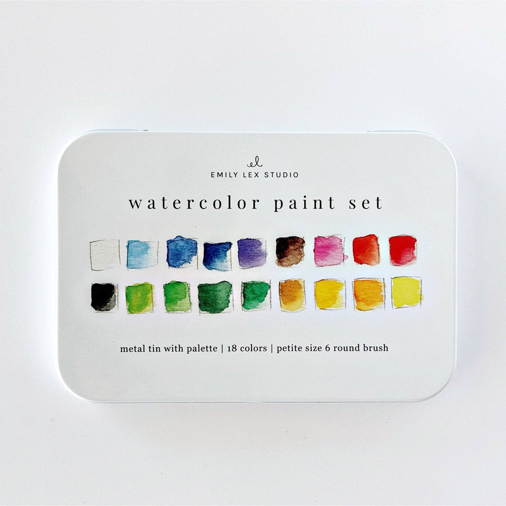Watercolor Paint Set | 18 Colors