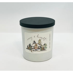 Artist Series  - Festive Holiday | 10 oz Glass Jar