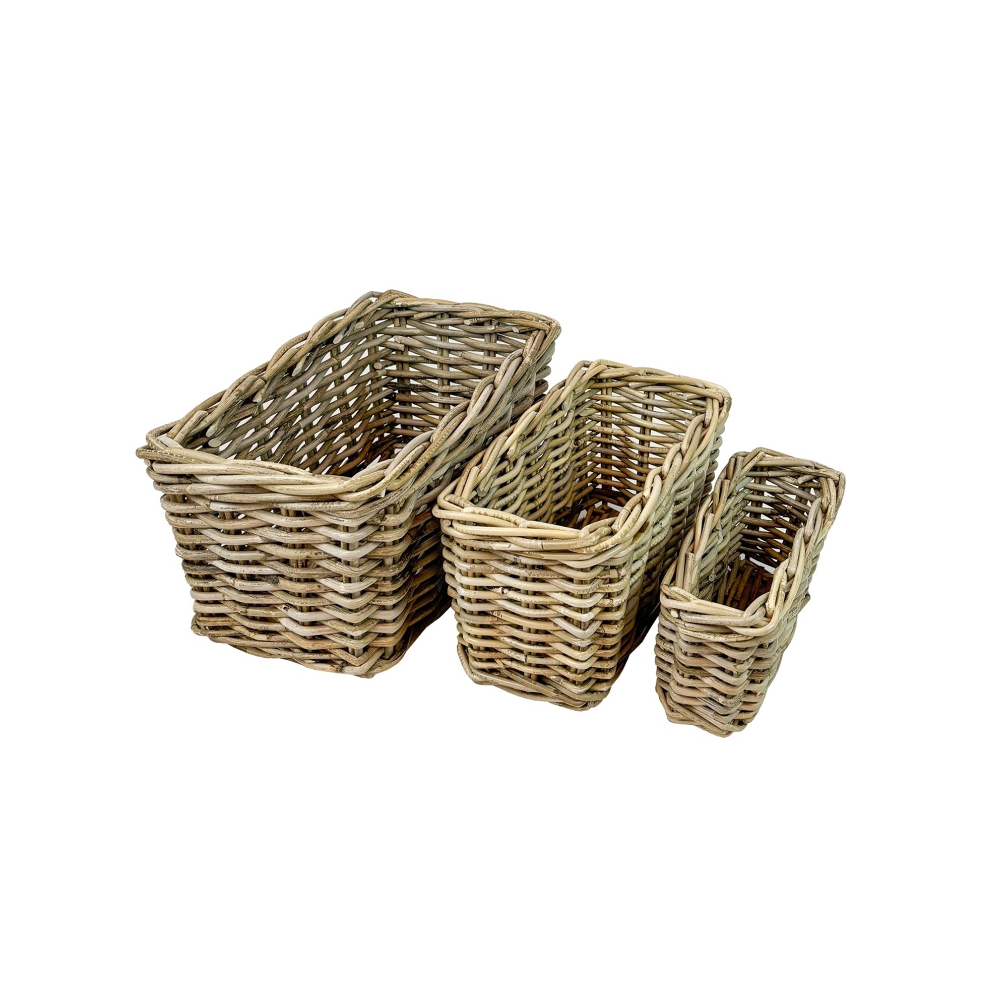 Rectangular Basket | Grey