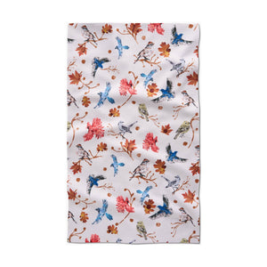 Geometry - Autumnal Bird Skies Tea Towel