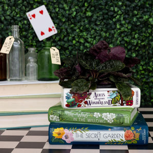 Stacked Book Vase | Whimsical Classics