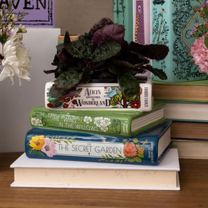 Stacked Book Vase | Whimsical Classics