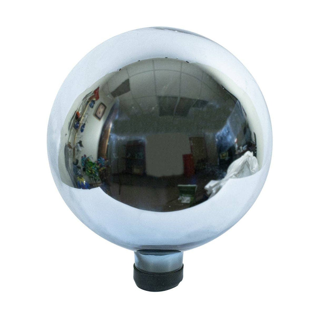 Victorian Silver Gazing Globe | 10”