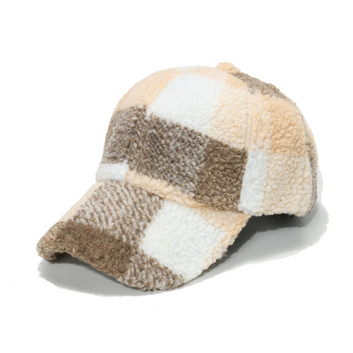 ACCITY - Wool Baseball Cap - Check Curved Brim_CWAH0728: TYPE1 / (OS) 2