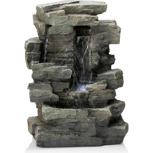 Cascading Tabletop Fountain w/LED Lights