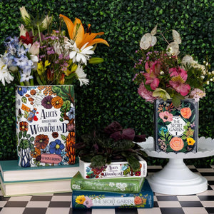 Stacked Book Vase | Whimsical Classics
