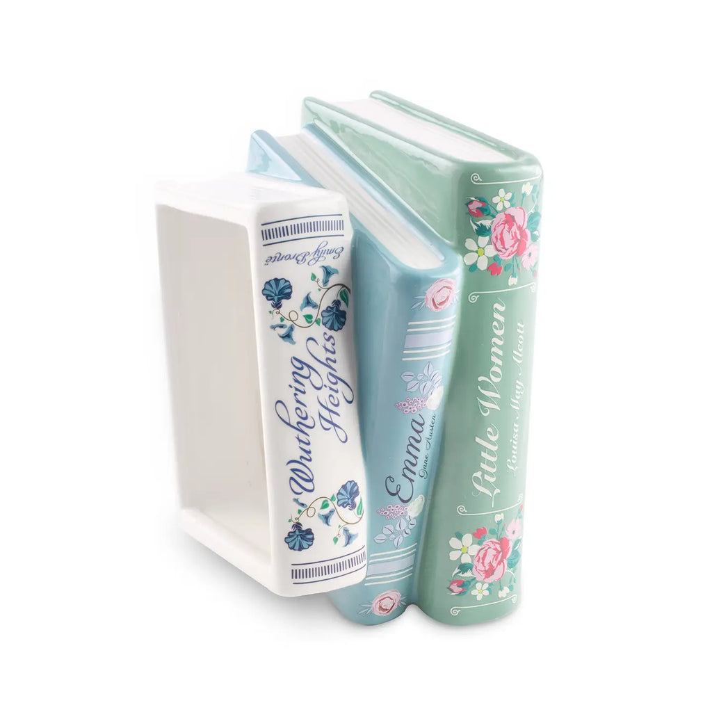 Stacked Book Vase | Pastel Classics