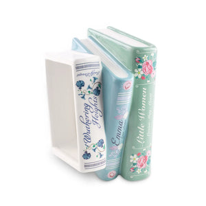 Stacked Book Vase | Pastel Classics
