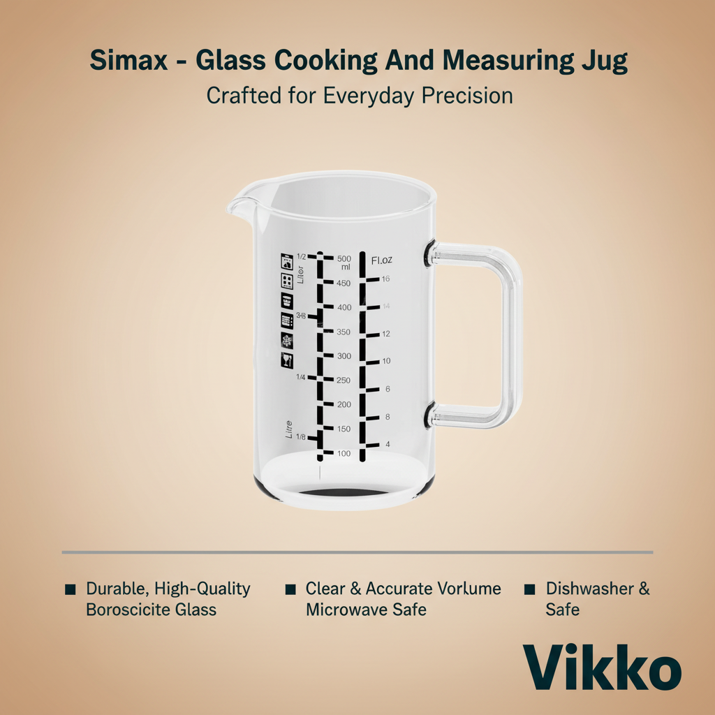 Simax Glass Measuring Jug
