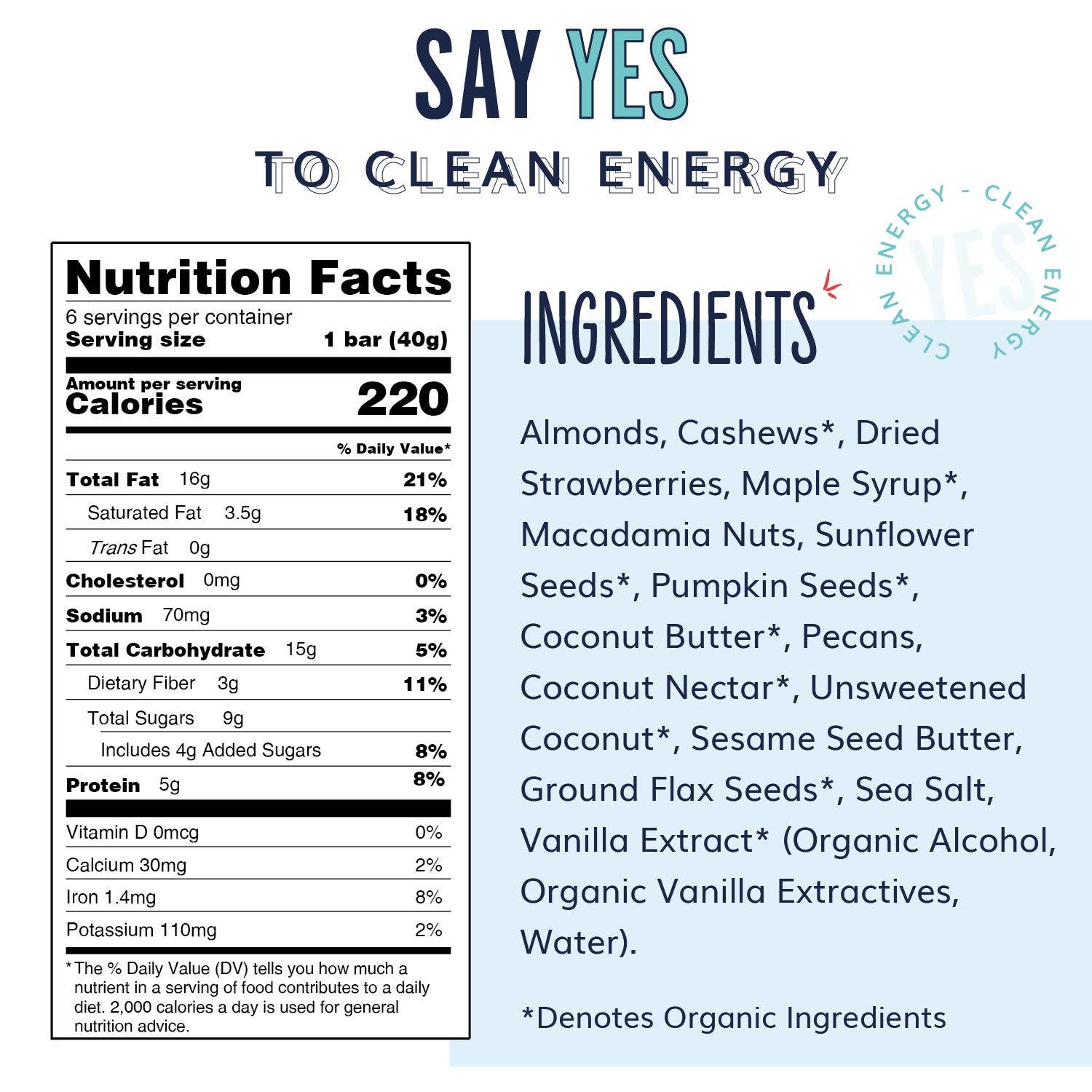 YES Bar® | Strawberry Coconut